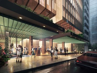 The Woods Bagot-designed skyscraper will come up on Holdmark’s Bligh House site (Image: Woods Bagot) 