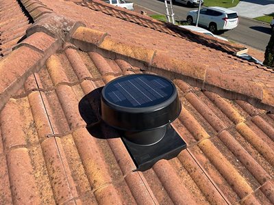 Solatube Roof Ventilation Top View