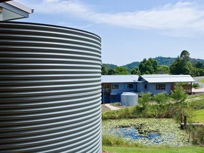 Kingspan Water Round White Matte Water Tanks