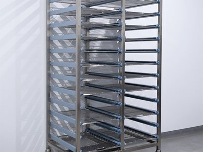 Intrasapce ModRack Silver Shelves