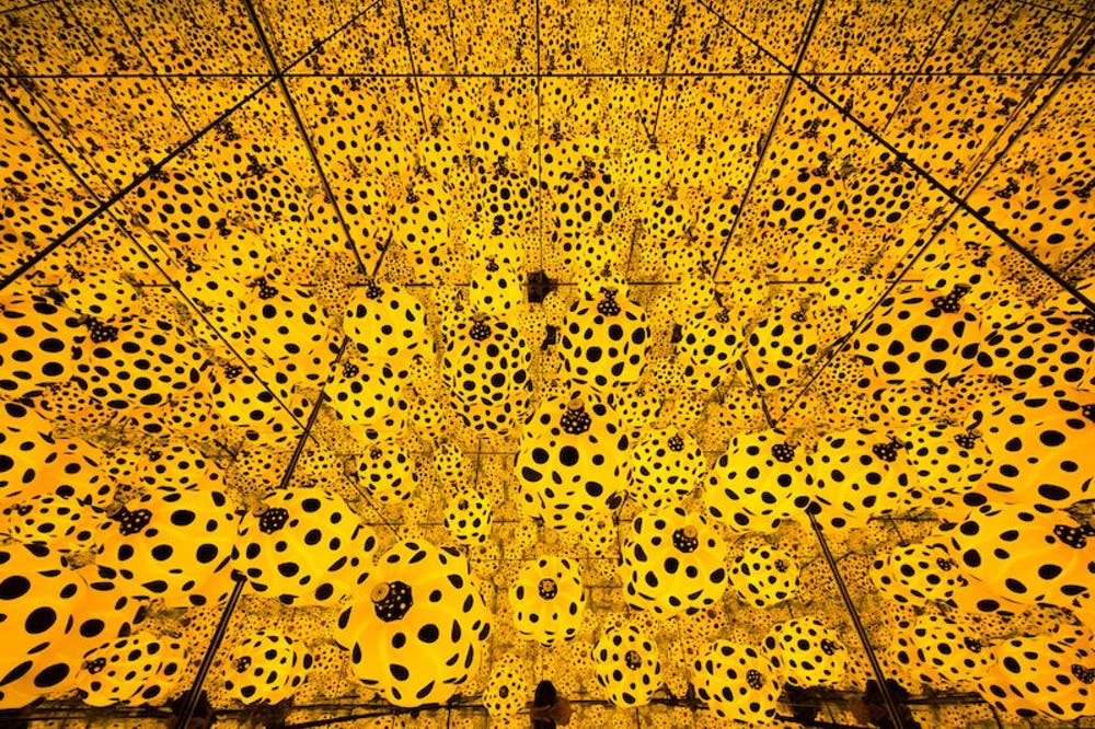 One hundred and one Yayoi Kusama pumpkins have landed in Bangkok at Siam  Paragon