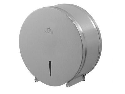 Dolphy Stainless Steel Jumbo Toilet Roll Dispenser Hero