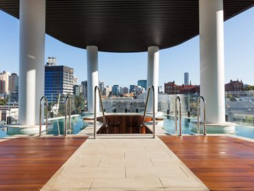 If you want to use cladding or battens in your pool area, timber finish aluminium is a durable, low maintenance option