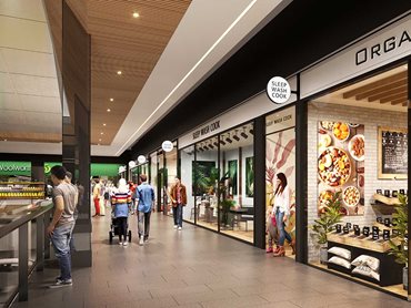 Bay Central Woolooware will also include Woolworths and Aldi supermarkets, Dan Murphy’s, and a waterfront dining precinct