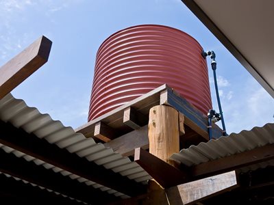 Kingspan Water Round Red Matte Water Tanks