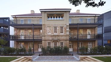 The 1863-built Caritas House was extensively refurbished by Group GSA