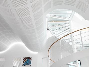 Gyptone™ and Rondo: Perforated plasterboard and ceiling grid systems for superior acoustics