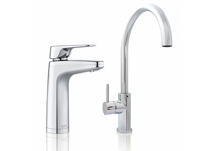 Billi Quadra Plus Chrome Finish Filtered Water Taps