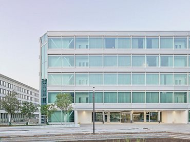 The FRITZ is the newest centrepiece of the Roche Campus in Germany