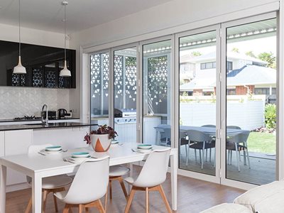 AGG Insulglass LowE Prime® Modern Living Room Interior Insulated Glass Patio Doors