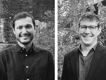 DesignInc's newest Associates: Ashwin Murari, and Cameron James
