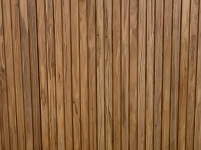 Crafted Hardwoods Wall Lining Blackbutt Interior Lining Close Up