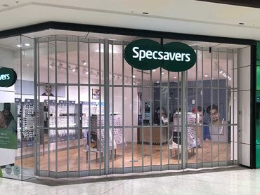 ATDC’s folding doors at Specsavers Castle Towers