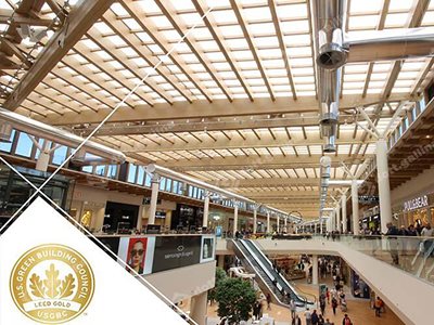 Light & Space Roofing Specialists ArcoPlus 9207 Shopping Centre USGBC-Certificate