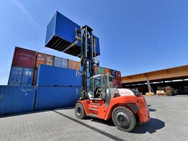 Heavy-duty forklift, SMV 10-1200 C from Konecranes Lifttrucks