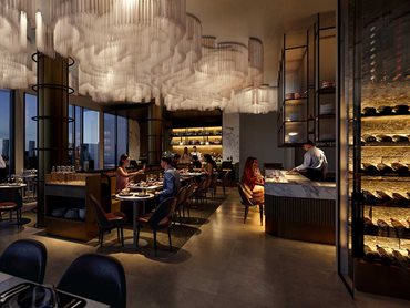 Infinity Commercial will offer a 193sqm signature rooftop fine dining restaurant 