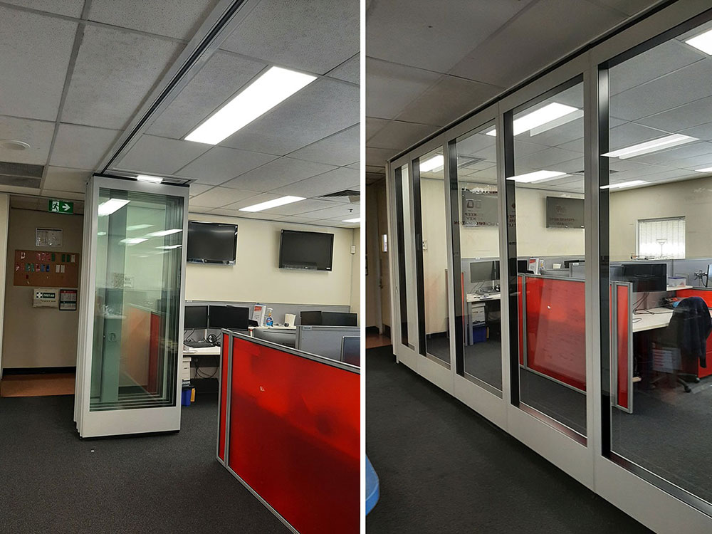 Konnect double-glazed operable wall 