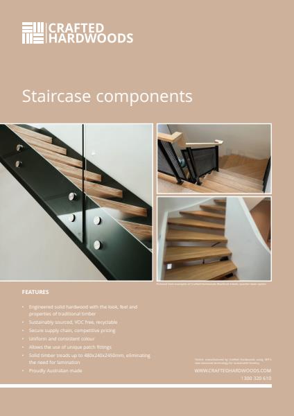 Crafted Hardwoods Staircase Components