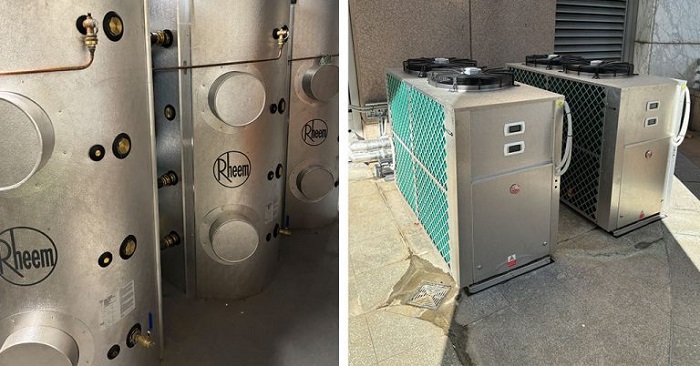 Rheem Commercial Air to Water (A2W) 30kW YF Series heat pump