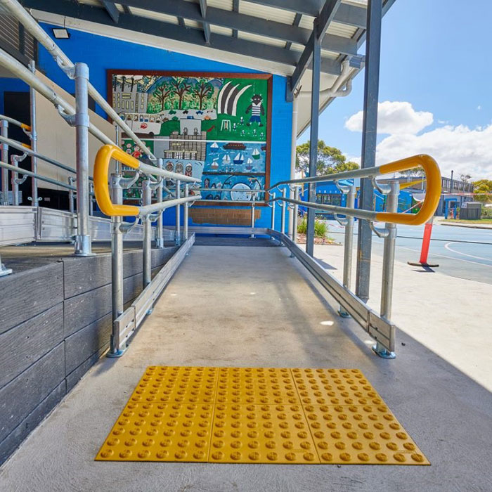 Nelson Park School handrails