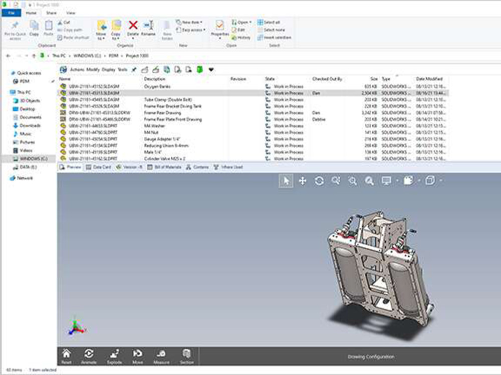 Cloud-based PDM