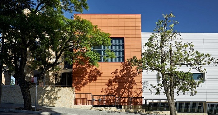 Clayton terracotta facade