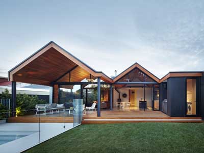 Boral’s Blackbutt timber featured throughout architect’s home extension ...