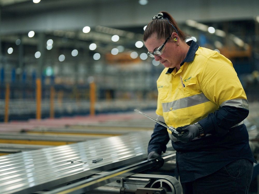 The trials took place at Capral's Bremer Park extrusion press in Queensland