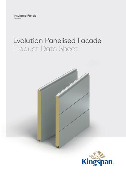 Kingspan Evolution Panelised Facade Data Sheet