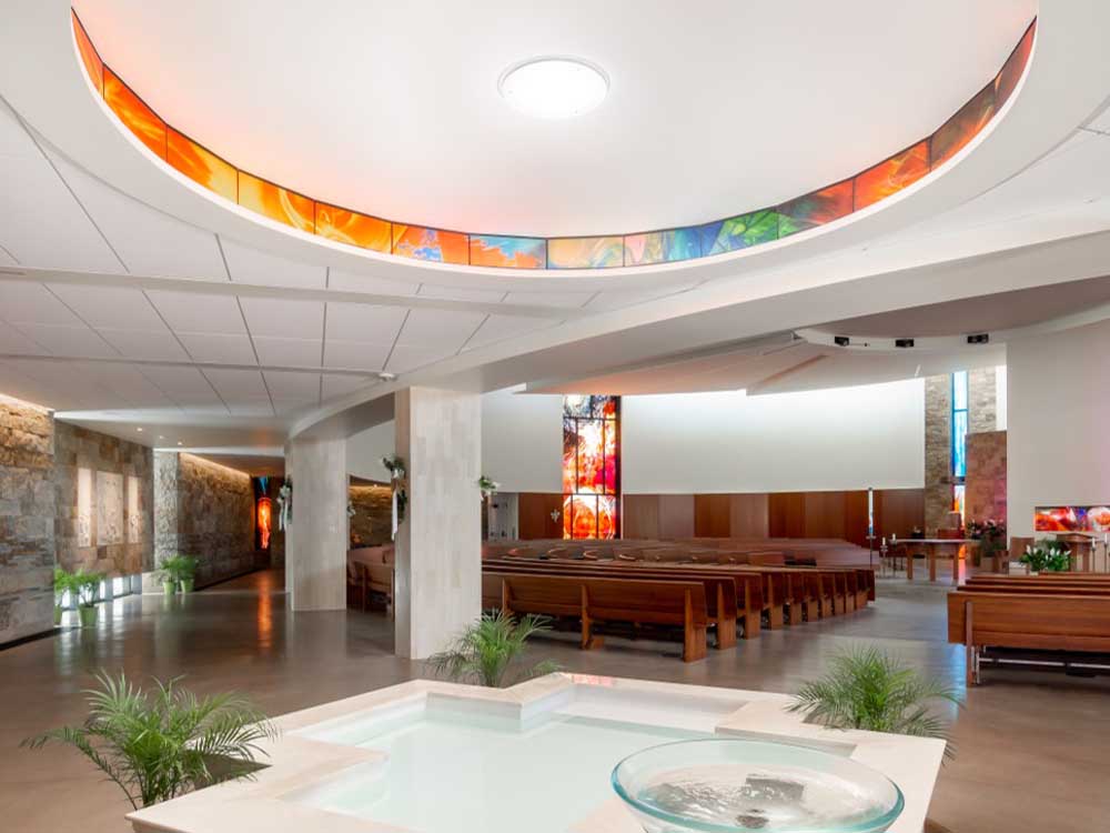 Daylighting at a US church