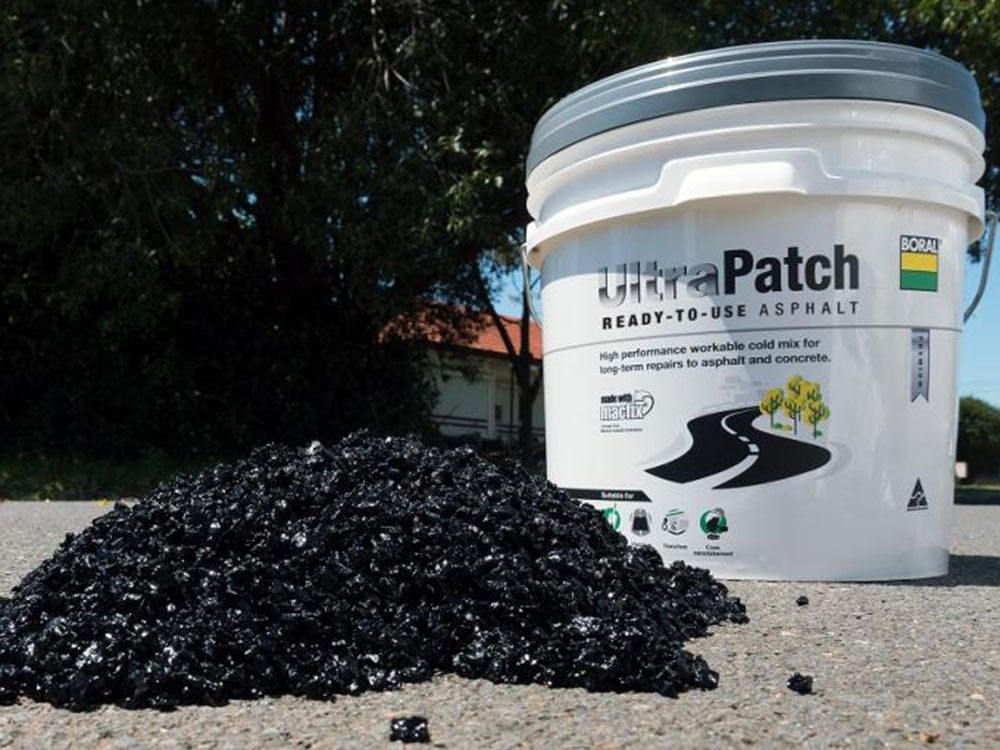 UltraPatch™ is a premium ready-to-use asphalt product from Boral and certified as Australian Made 