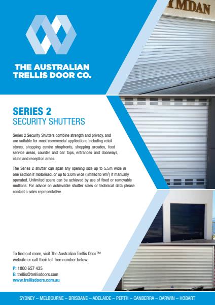 Series 2 Roller Shutter