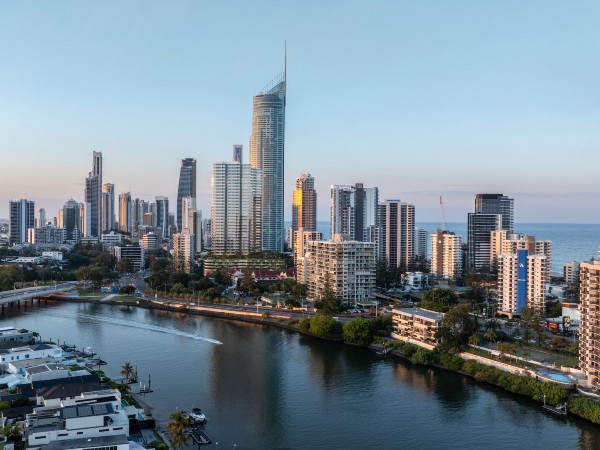 The $700M twin-tower development in Surfers Paradise/supplied