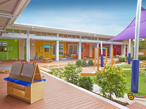 Child Care Centre Designed From Kid s Perspective But Uses Grown Up 