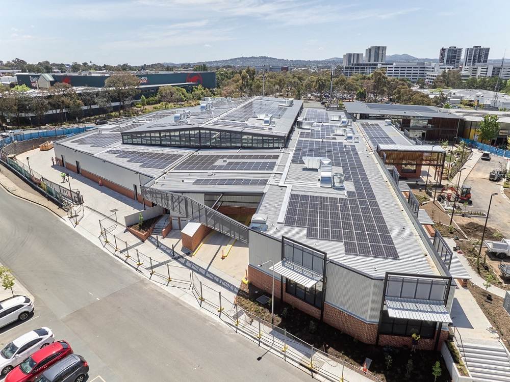 Bondor’s SolarSpan at Belconnen Fresh Food Markets