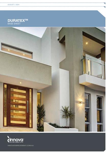 Innova Fibre Cement Duratex Brochure