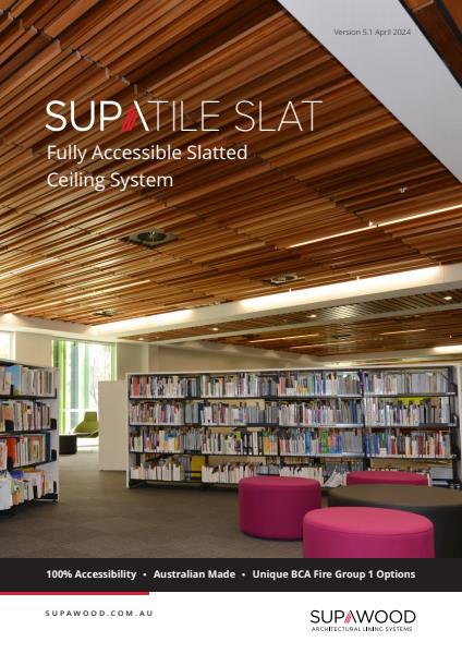 SUPAWOOD SUPATILE SLAT Brochure