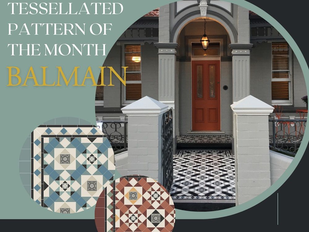 Balmain tessellated pattern 