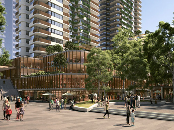 hornsby town centre renders