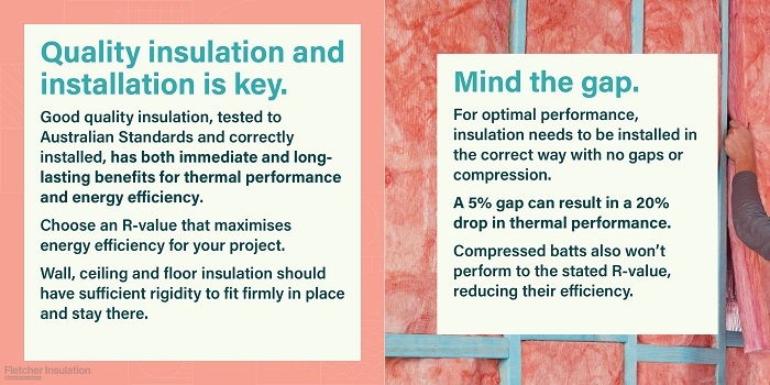 Insulating for energy efficiency