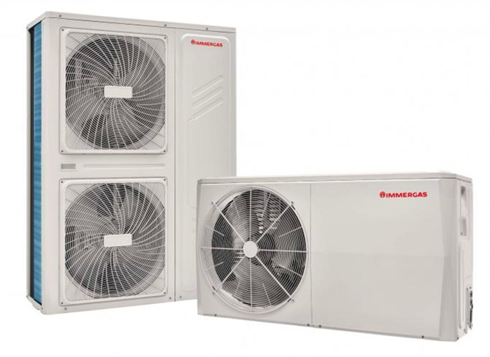 Commercial heating and cooling systems