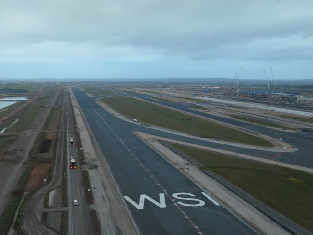 Boral demonstrated its expertise in surfacing airport infrastructure