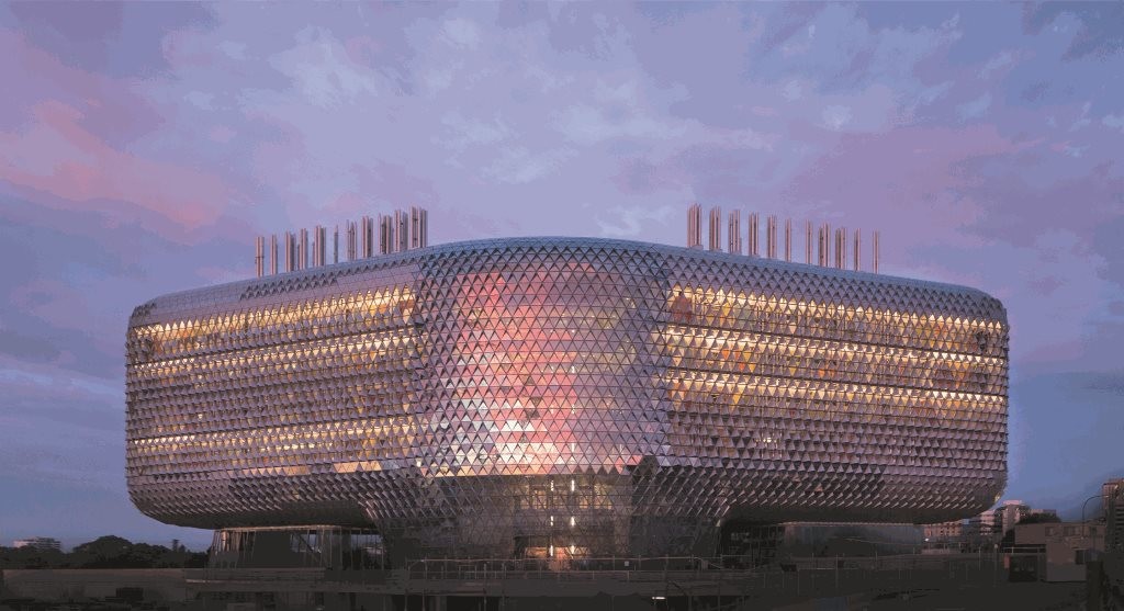 Pictured: The South Australian Health and Medical Research Institute (SAHMRI) by Woods Bagot. Photography by Peter E Barnes. 