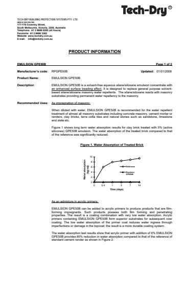 Emulsion GPE50B