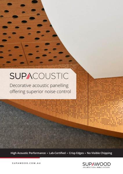 SUPAWOOD SUPACOUSTIC Adaptable