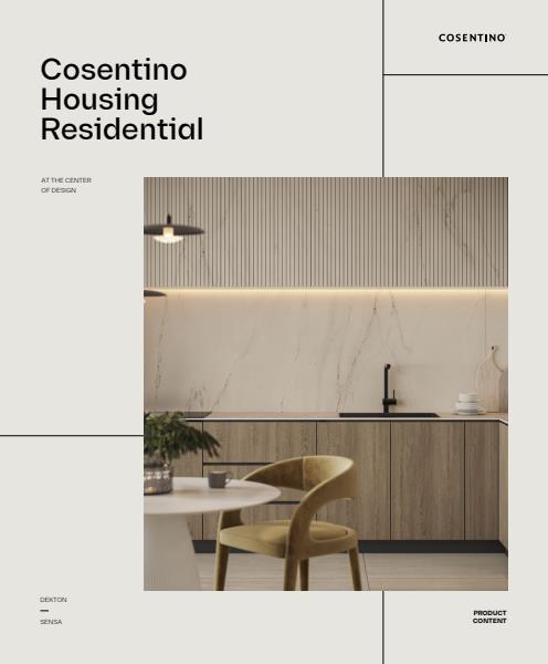 Cosentino Dekton Housing Residential Catalogue