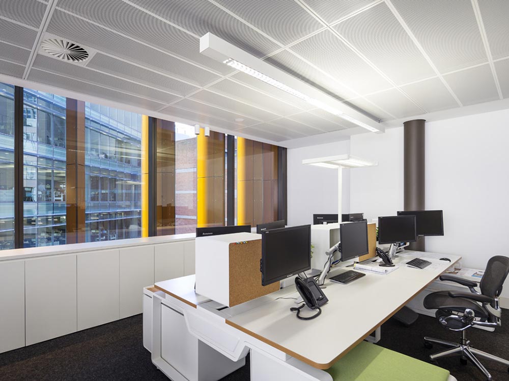 SAS metal ceilings meet noise reduction requirements at ANZ Tower ...