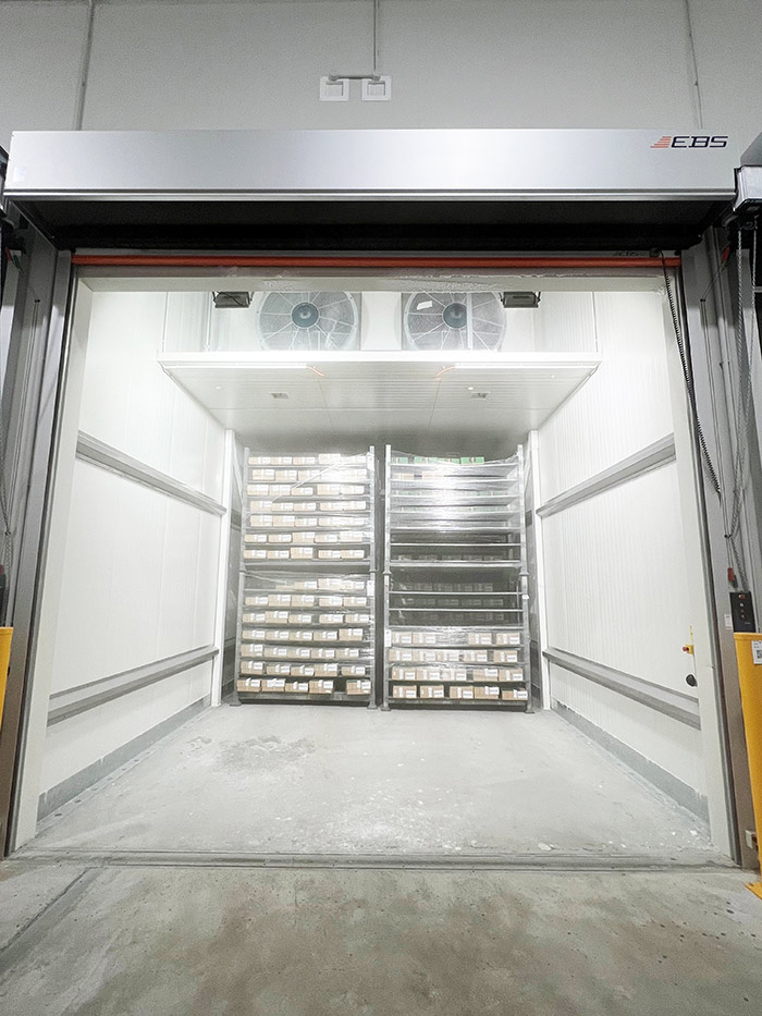 EBS THERMOspeed insulated rapid-roller door