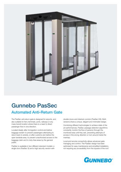 Gunnebo PasSec Product Brochure