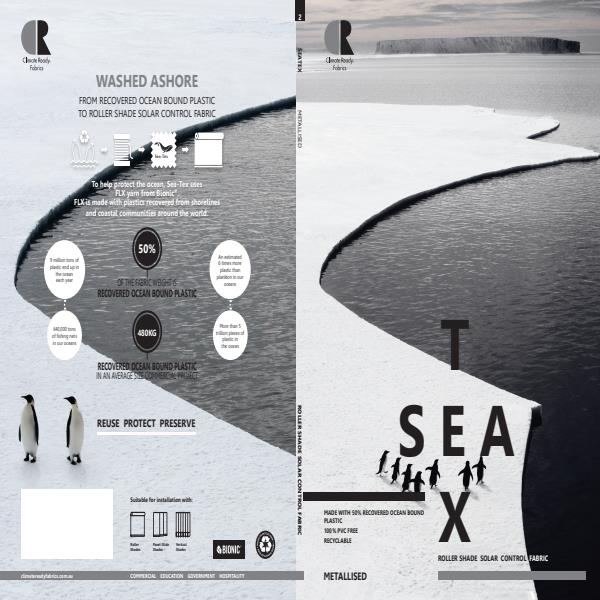 Horiso Climate Ready Fabrics Sea-Tex Metallised Brochure